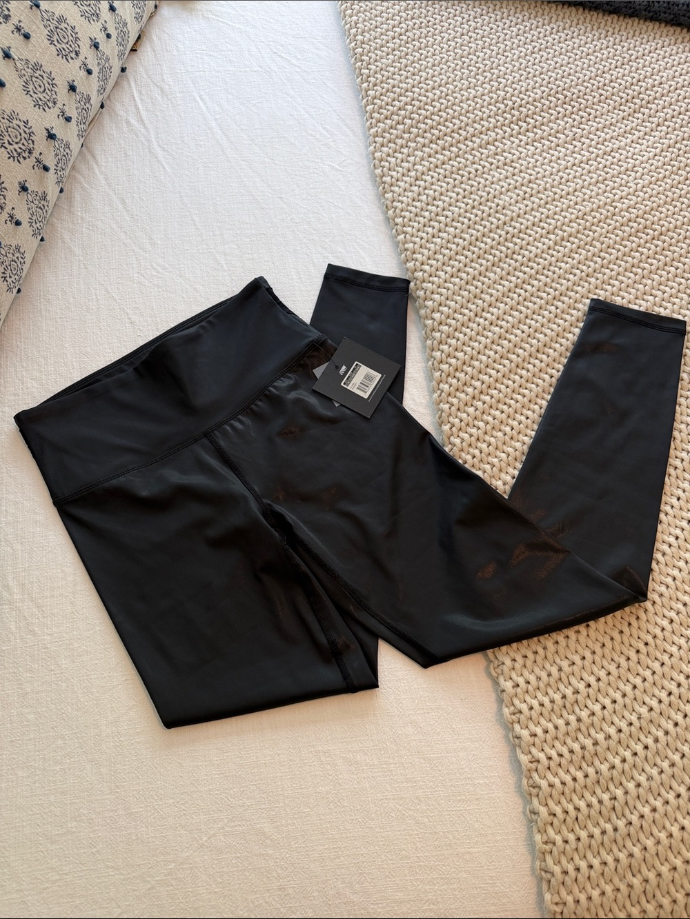 Cycle House Faux Leather Leggings